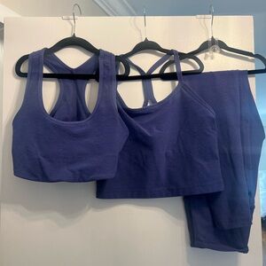 Beyond Yoga Eternal Blue Heather